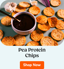 Pea Protein Chips Shop Now >>