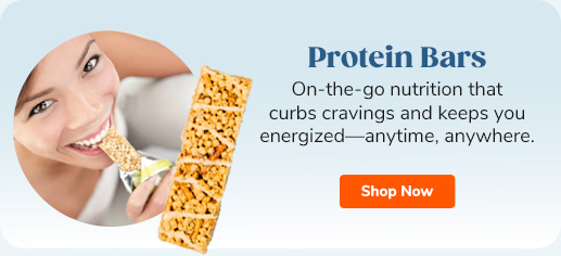 Protein Bars On-the-go nutrition that curbs cravings and keeps you energized—anytime, anywhere. Shop Now >>