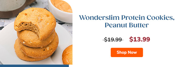 Wonderslim Protein Cookies, Peanut Butter | $13.99