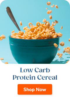 Low Carb Protein Cereal Shop Now >>