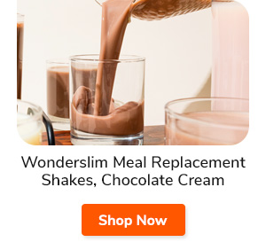 Wonderslim Meal Replacement Shakes, Chocolate Cream