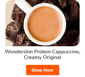 Wonderslim Protein Cappuccino, Creamy Original