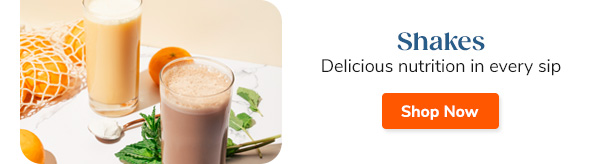 Shakes: Delicious nutrition in every sip