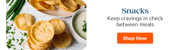 Snacks: Keep cravings in check between meals