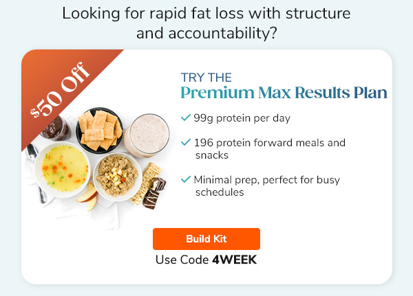 Looking for rapid fat loss with structure and accountability? Build Kit >> Use Code 4WEEK