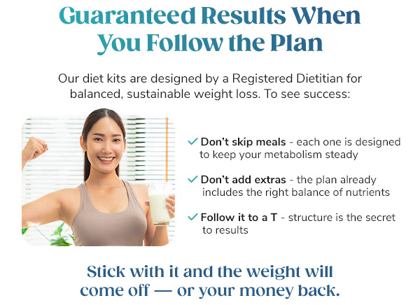 Guaranteed Results When You Follow the Plan