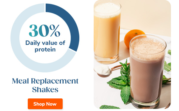 Meal Replacement Shakes | 30% Daily value of protein