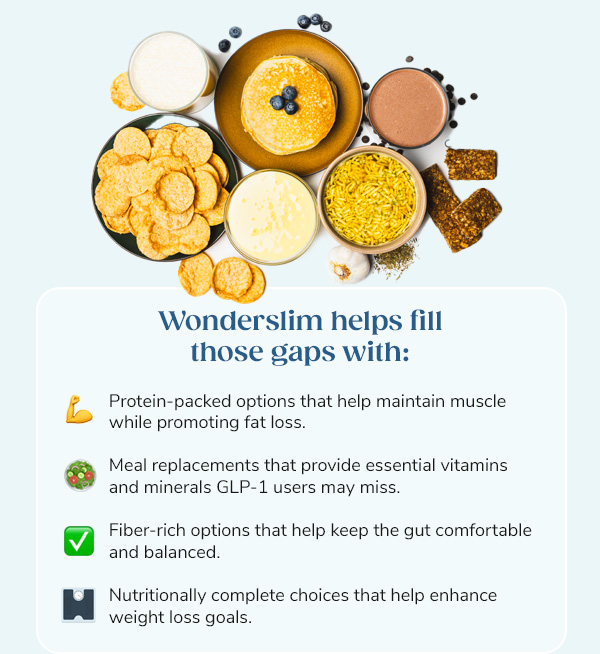 Wonderslim helps fill those gaps.