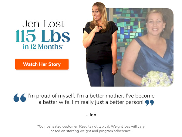 Jen Lost 115 Lbs in 12 Months* | Watch Her Story