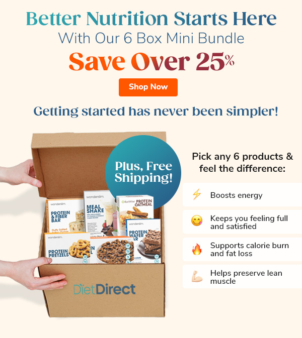 Better Nutrition Starts Here with Our 6-Box Mini Bundle. Save Over 25%. Shop Now.