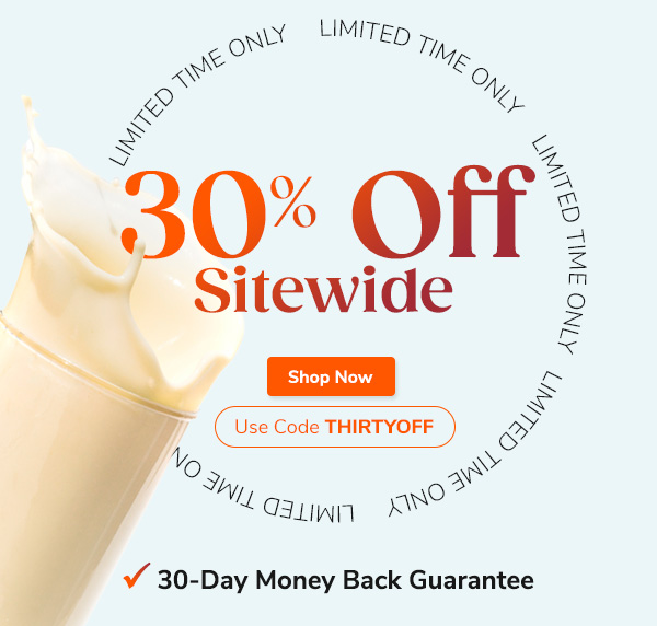Limited Time Only - 30% OFF Sitewide. Shop Now - Use Code THIRTYOFF
