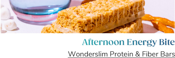 Afternoon Energy Bite Wonderslim Protein & Fiber Bars