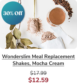 Wonderslim Meal Replacement Shakes, Mocha Cream | $12.59