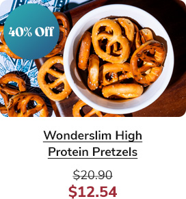 Wonderslim High Protein Pretzels | $12.54