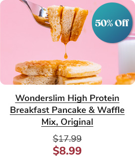 Wonderslim High Protein Breakfast Pancake & Waffle Mix, Original | $8.99