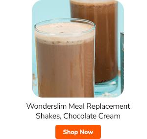Wonderslim Meal Replacement Shakes, Chocolate Cream