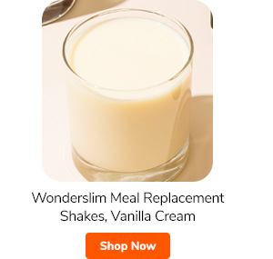 Wonderslim Meal Replacement Shakes, Vanilla Cream