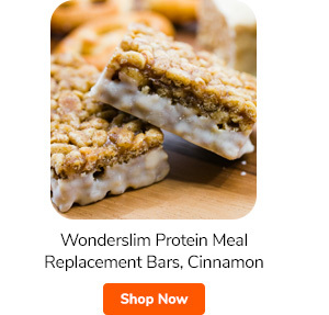 Wonderslim Protein Meal Replacement Bars, Cinnamon