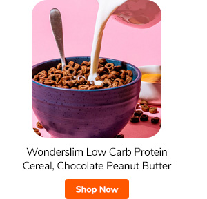 Wonderslim Low Carb Protein Cereal, Chocolate Peanut Butter