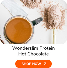 Wonderslim Hot Chocolate Protein Drink, Creamy Original