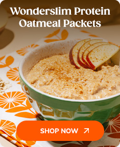 Wonderslim Protein Oatmeal Packets Shop Now >>