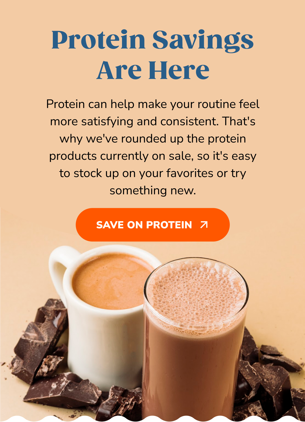 Protein Savings Are Here. Save On Protein >>