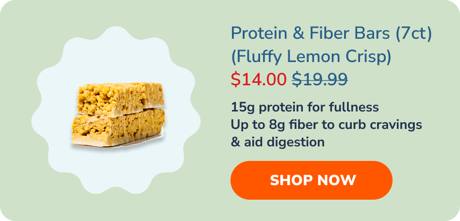Protein & Fiber Bars | $14 >>