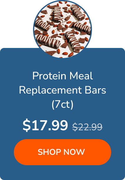 Protein Meal Replacement Bars $17.99 >>