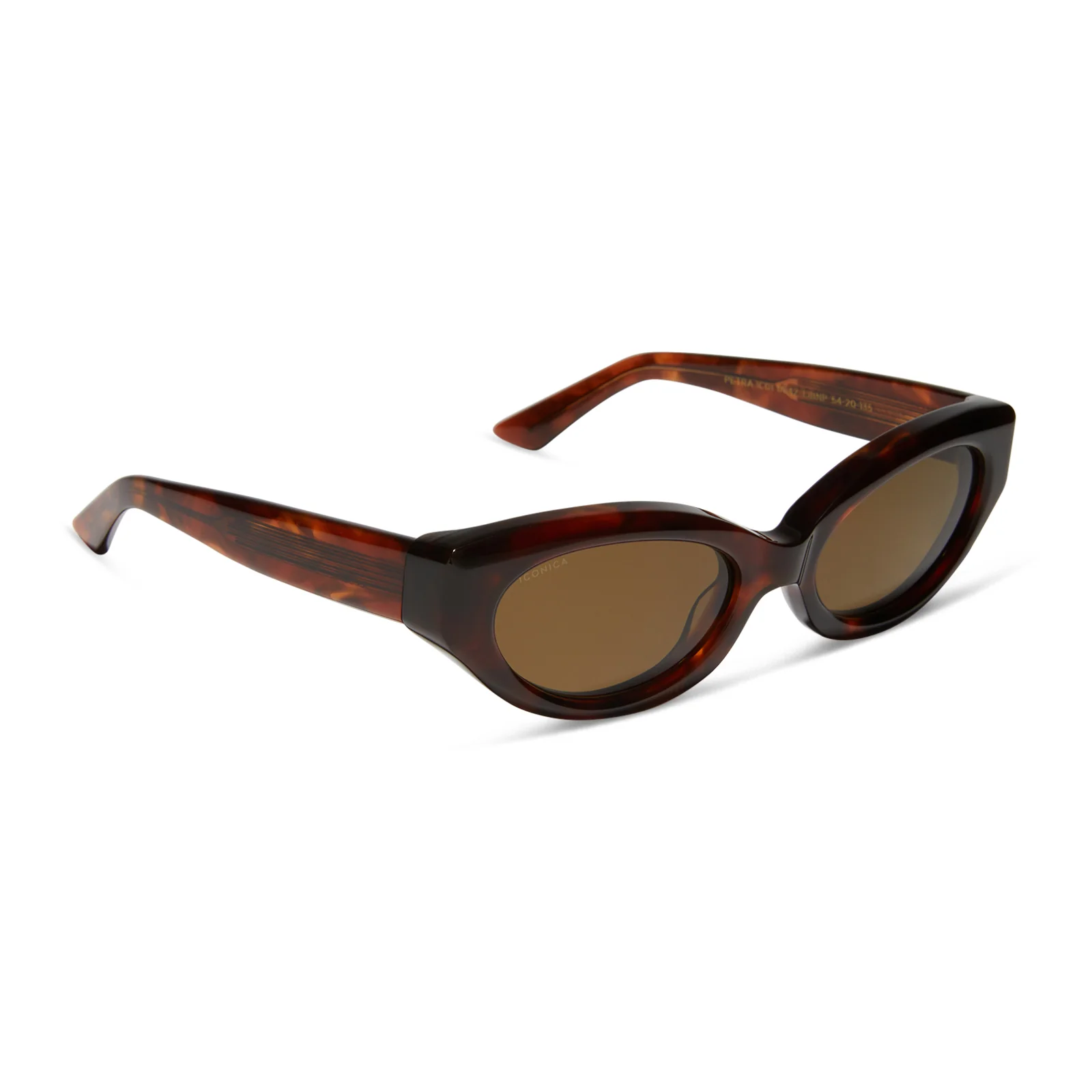 Image of PETRA - SALTED CARAMEL TORTOISE + BROWN + POLARIZED SUNGLASSES
