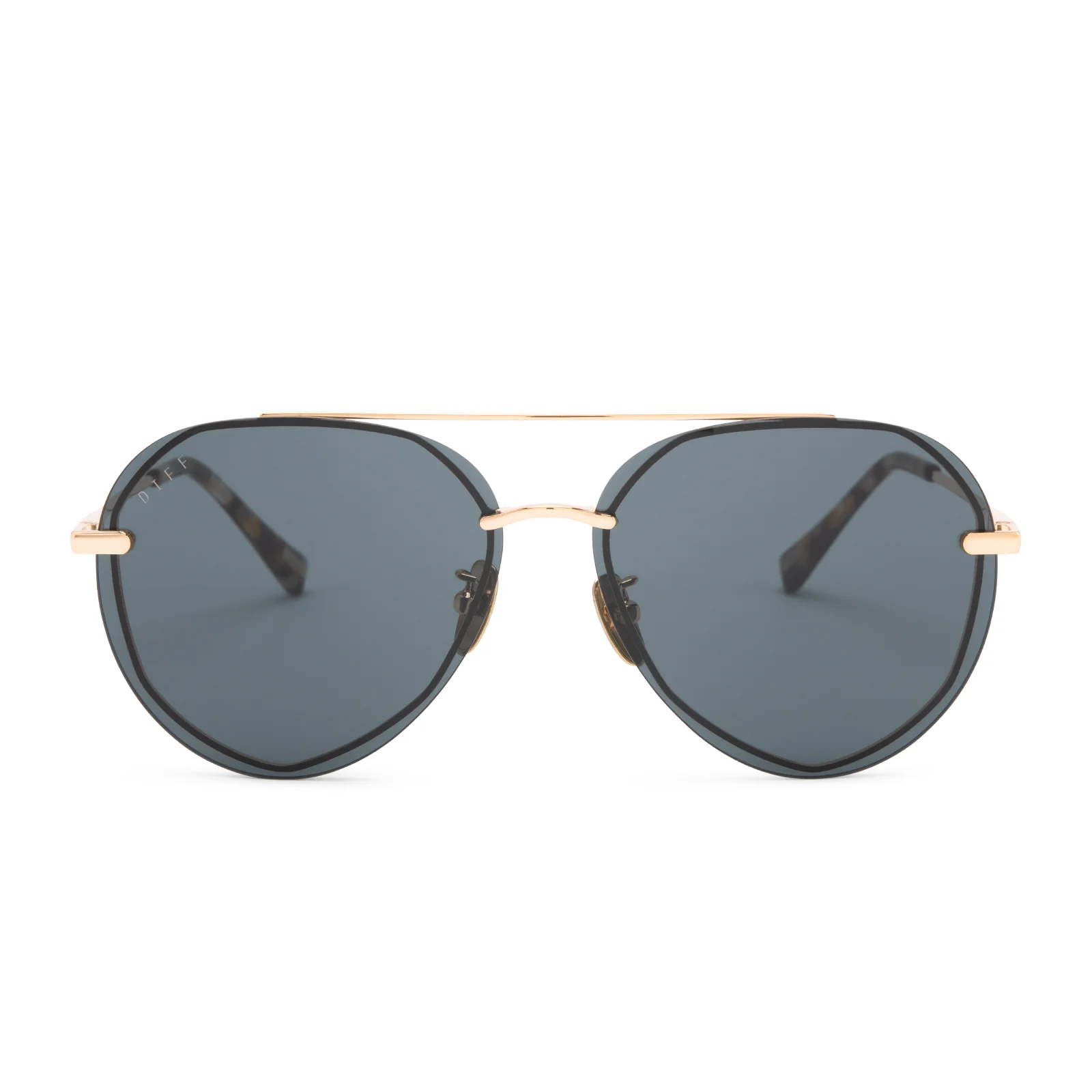Image of LENOX - GOLD + G15 + POLARIZED SUNGLASSES