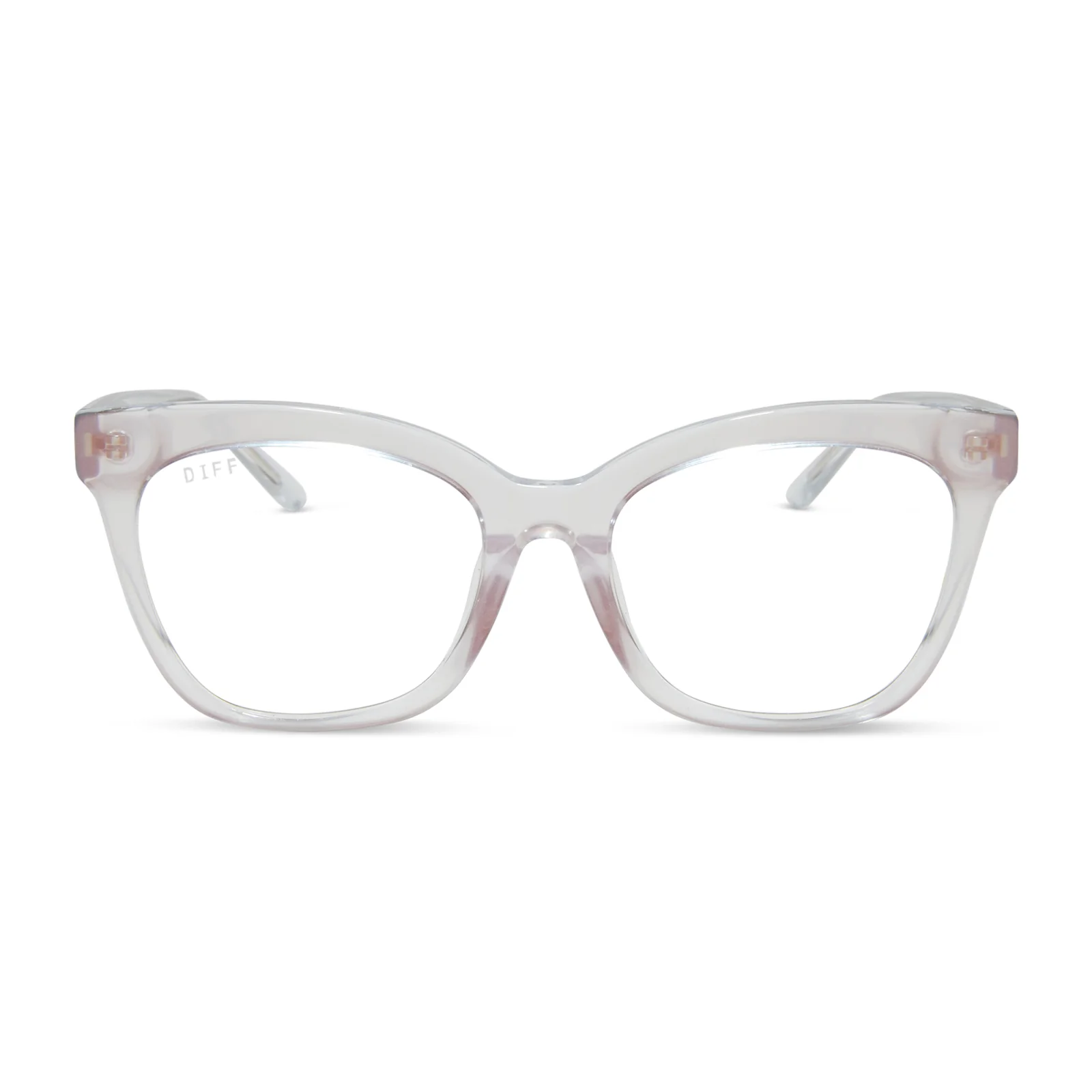 Image of WINSTON - OPALESCENT PINK + PRESCRIPTION GLASSES