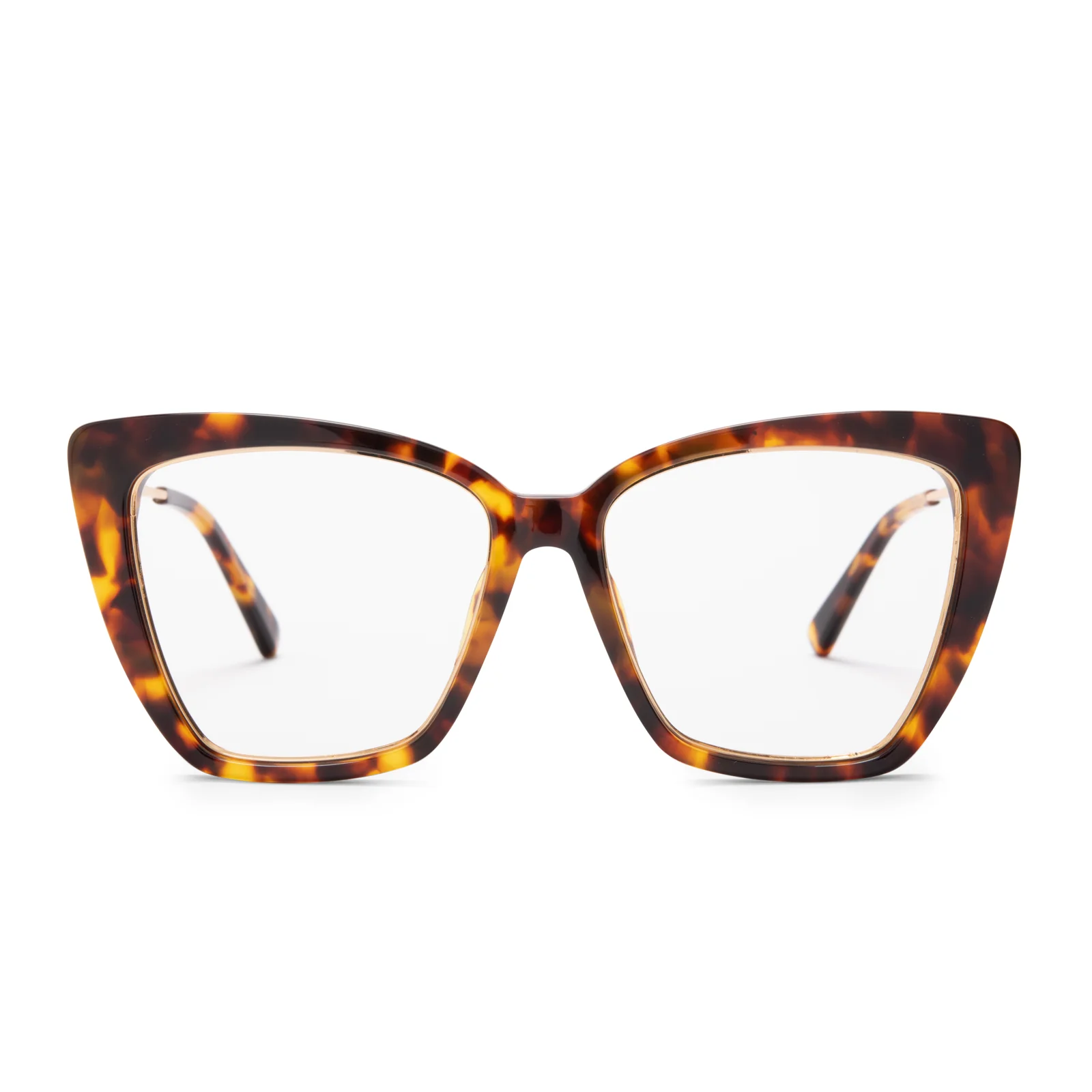 Image of BECKY IV - AMBER TORTOISE + PRESCRIPTION GLASSES