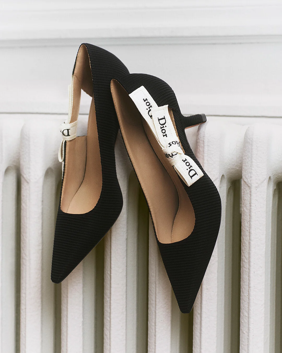 J'Adior Pump, Black Technical Fabric