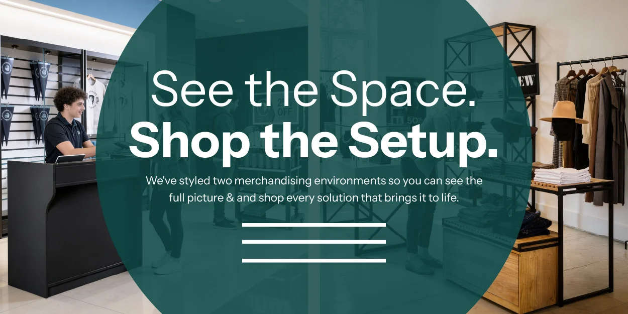 See the Space. Shop the Setup.