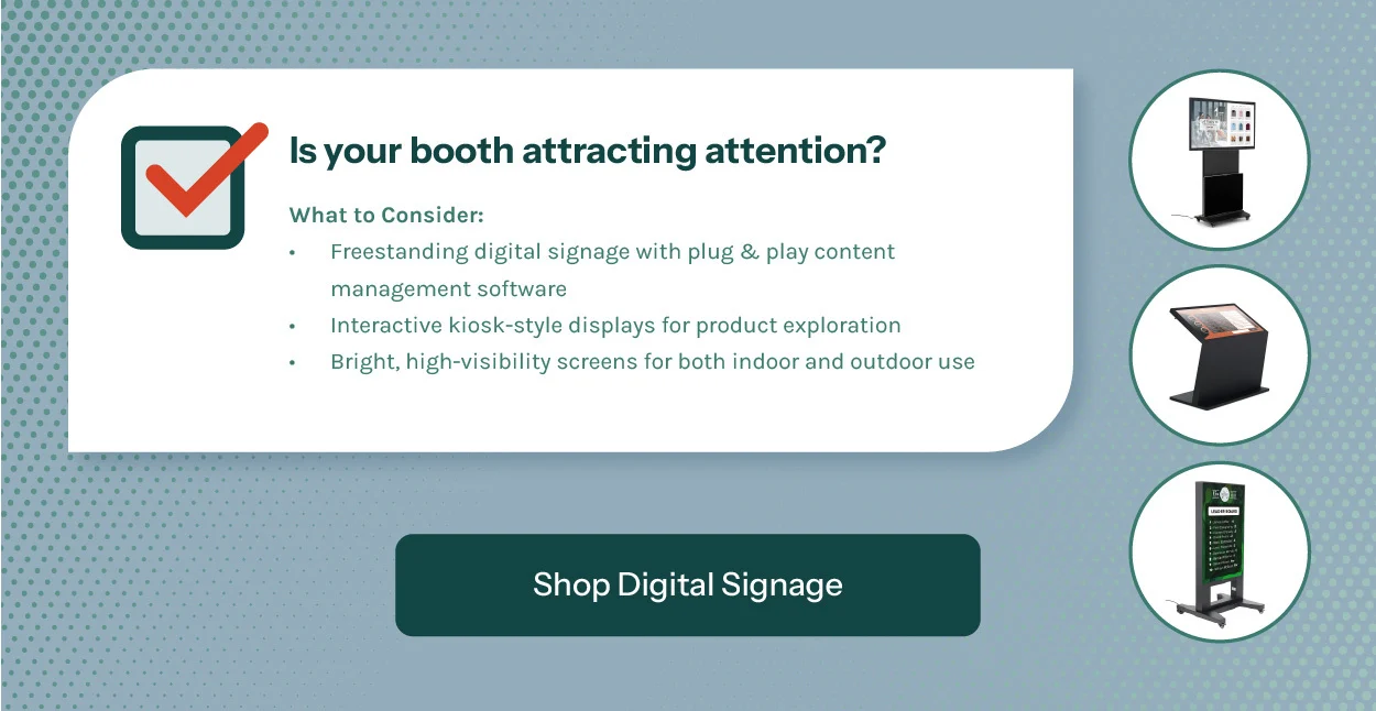 Is your booth attracting attention?