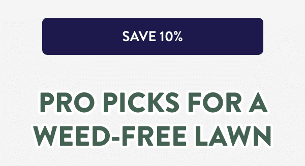 [SAVE 10%] Pro Picks for a Weed-Free Lawn