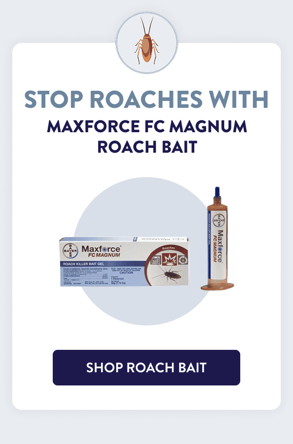 Stop Roaches With Maxforce FC Magnum Roach Bait [SHOP ROACH BAIT]