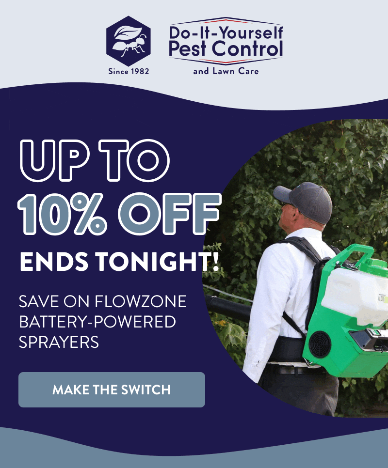 Up to 10% off Ends Tonight! Save on Flowzone Battery-Powered Sprayers  [MAKE THE SWITCH]