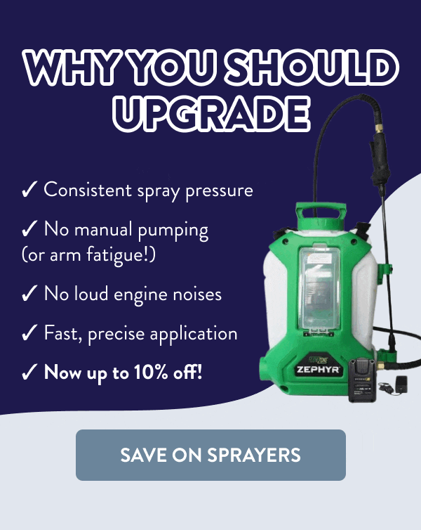 Why You Should Upgrade ✓ Consistent spray pressure ✓ No manual pumping (or arm fatigue!) ✓ No loud engine noises ✓ Fast, precise application ✓ Now up to 10% off! [SAVE ON SPRAYERS]