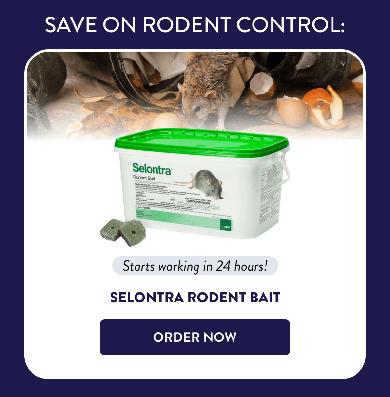 Save On Rodent Control:  Starts working in 24 hours!  Selontra Rodent Bait  [ORDER NOW]