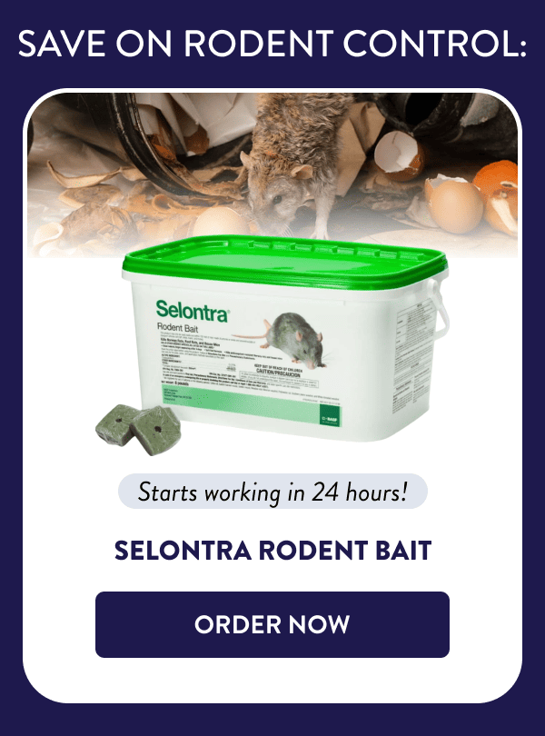 Save On Rodent Control: Starts working in 24 hours! Selontra Rodent Bait [ORDER NOW]