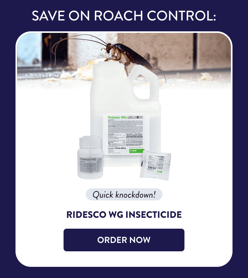Save on Roach Control  Quick knockdown!  Ridesco WG Insecticide  [ORDER NOW]