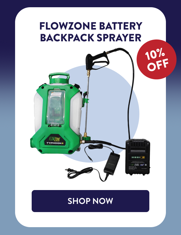 Flowzone Battery Backpack Sprayer 10% OFF [SHOP NOW]