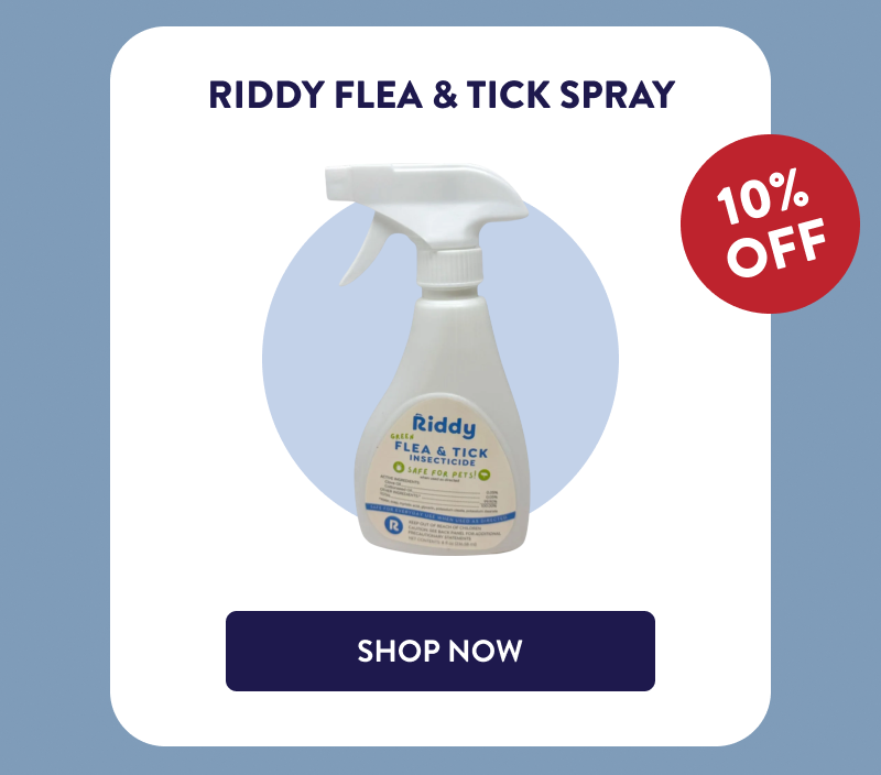Riddy Flea & Tick Spray  10% OFF  [SHOP NOW]