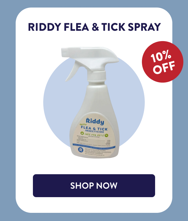 Riddy Flea & Tick Spray 10% OFF [SHOP NOW]