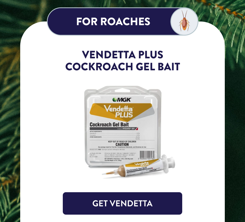 For Roaches  Vendetta Plus Cockroach Gel Bait  [GET VENDETTA]