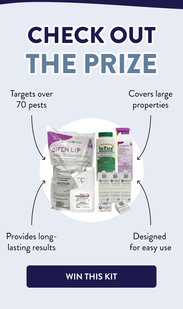 Check Out the Prize - Targets over 70 pests - Covers large properties - Provides long-lasting results - Designed for easy use [WIN THIS KIT]