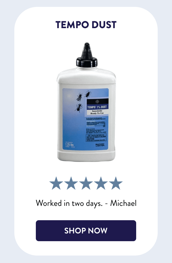 Tempo Dust Worked in two days. - Michael [SHOP NOW]