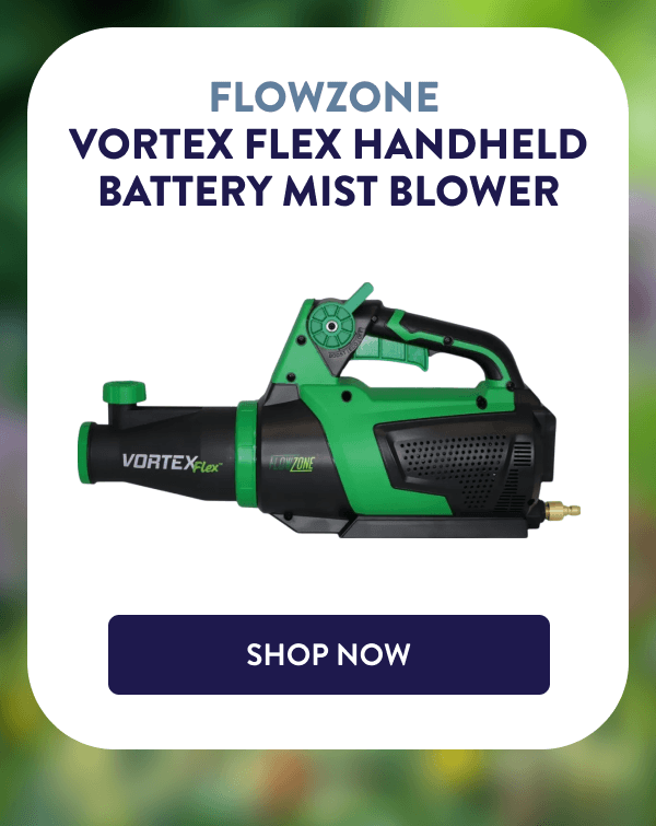 FlowZone Vortex Flex Handheld Battery Mist Blower [SHOP NOW]