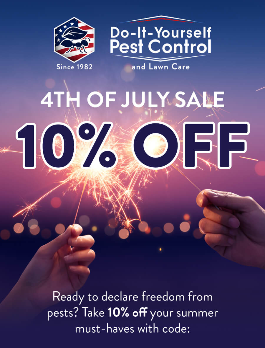 4th Of July Sale 10% Off Ready to declare freedom from pests? Take 10% off your summer must-haves with code: